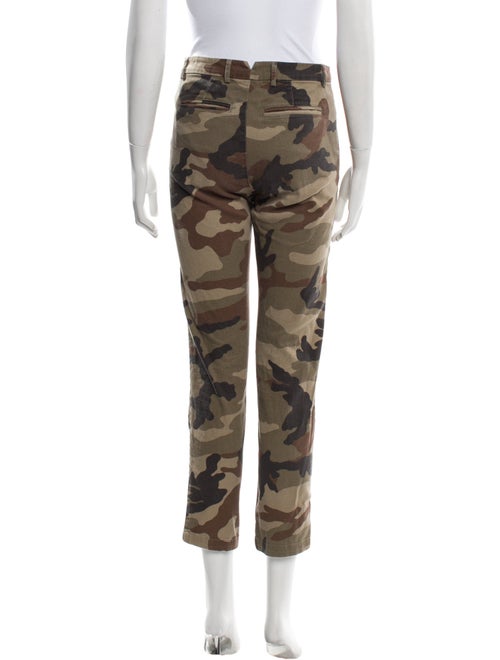 History Repeats Camouflage Print Straight Leg Pants