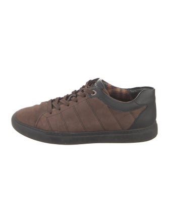 Harrys of London Suede Printed Sneakers