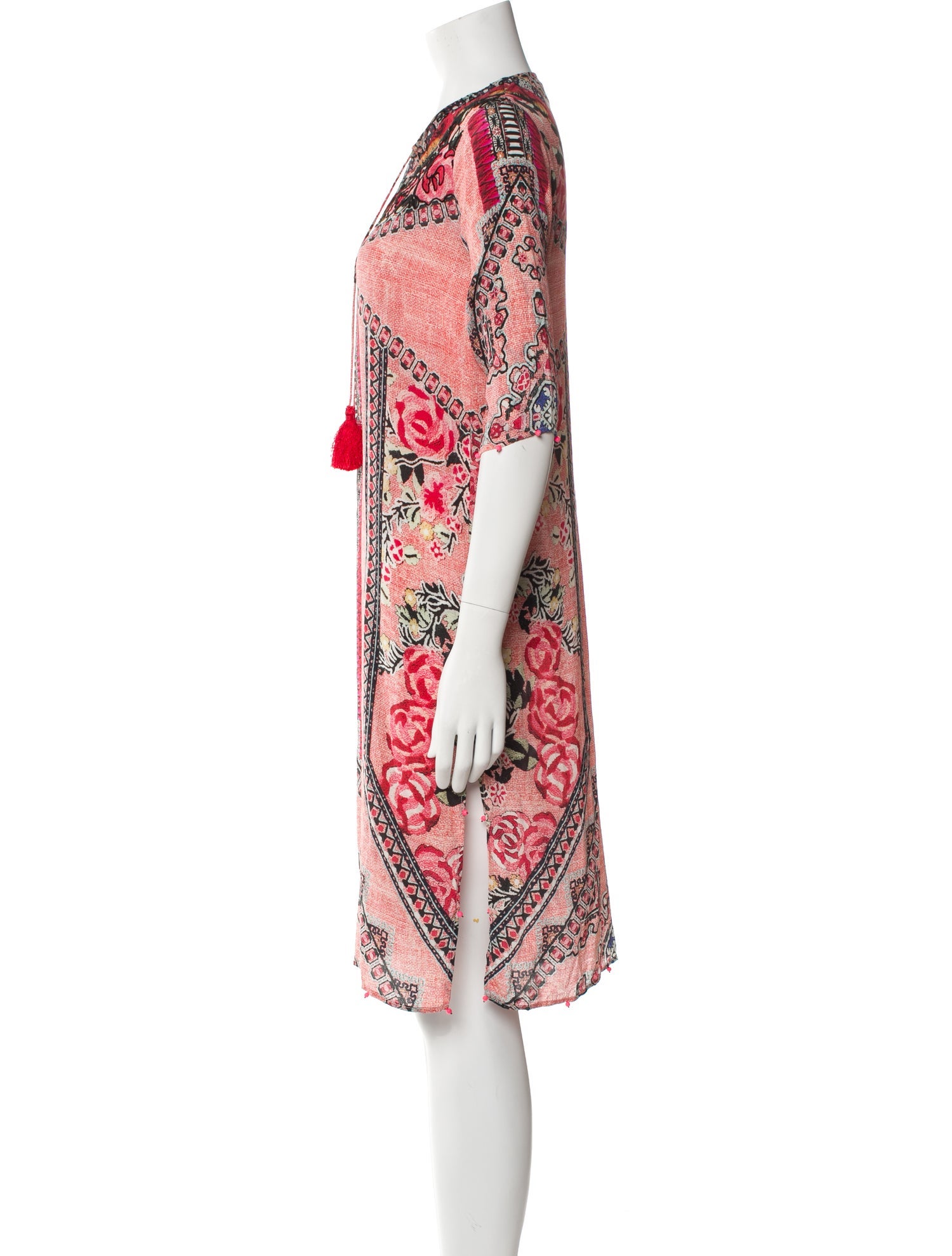 Hemanta & Nandita Silk Knee-Length Dress