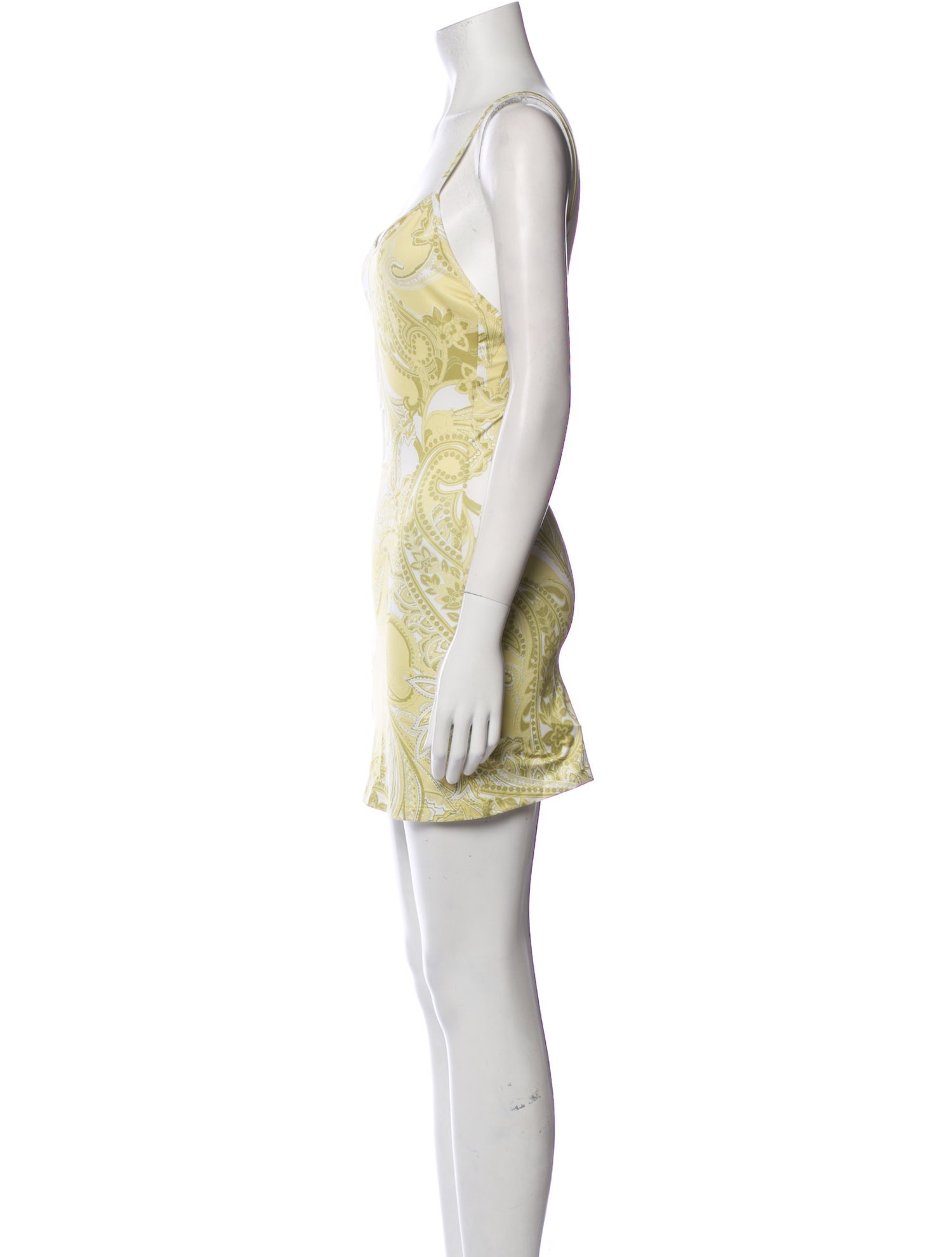 Hemanta & Nandita Paisley Print Mini Dress