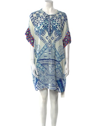 Hemanta & Nandita Silk Mini Dress