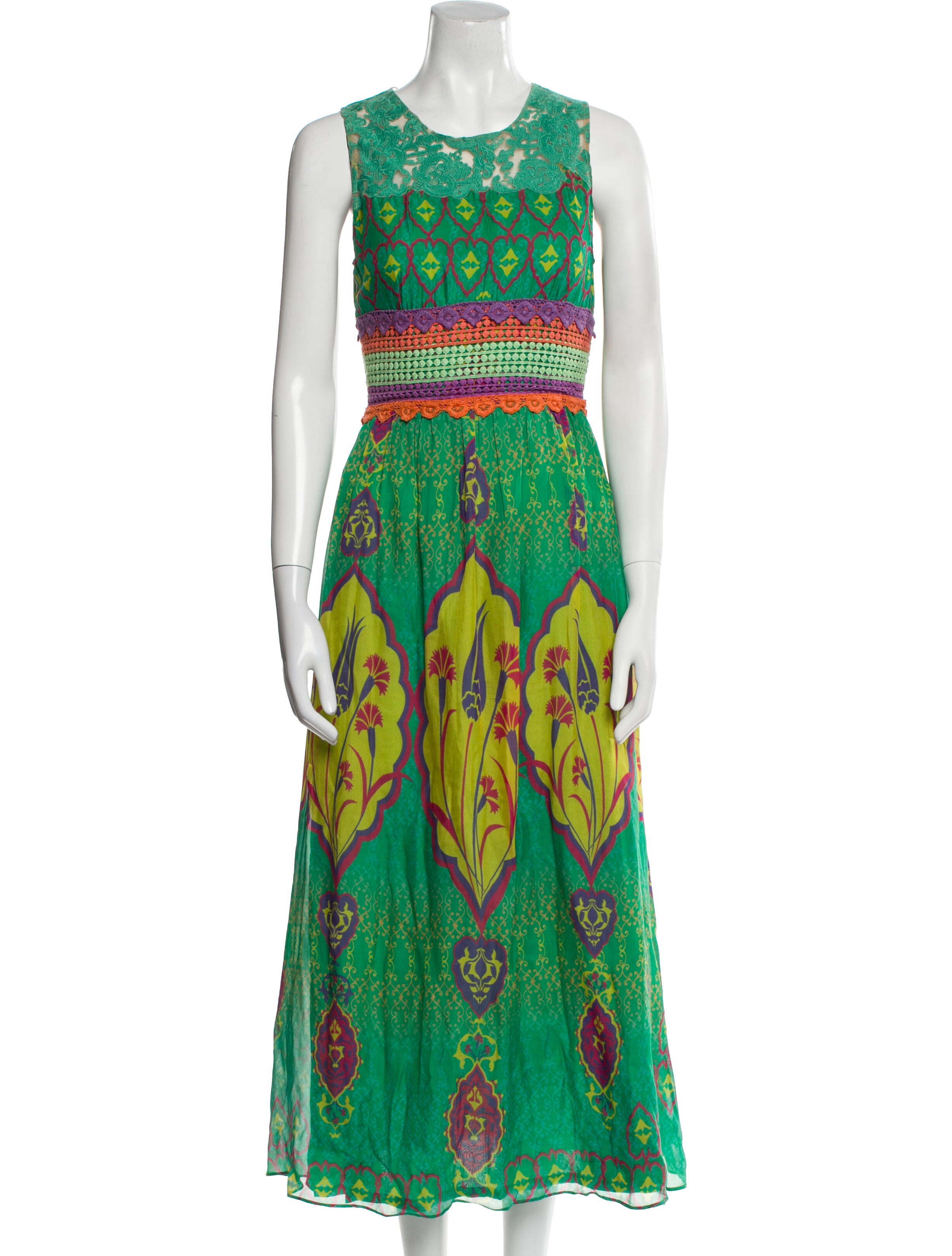 Hemanta & Nandita Silk Long Dress