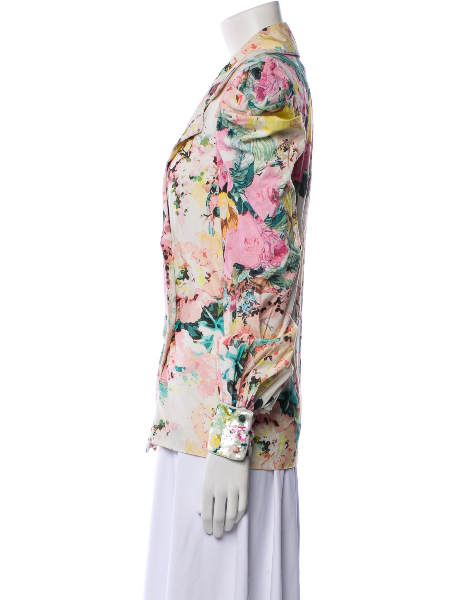 Hemanta & Nandita Floral Print Blazer