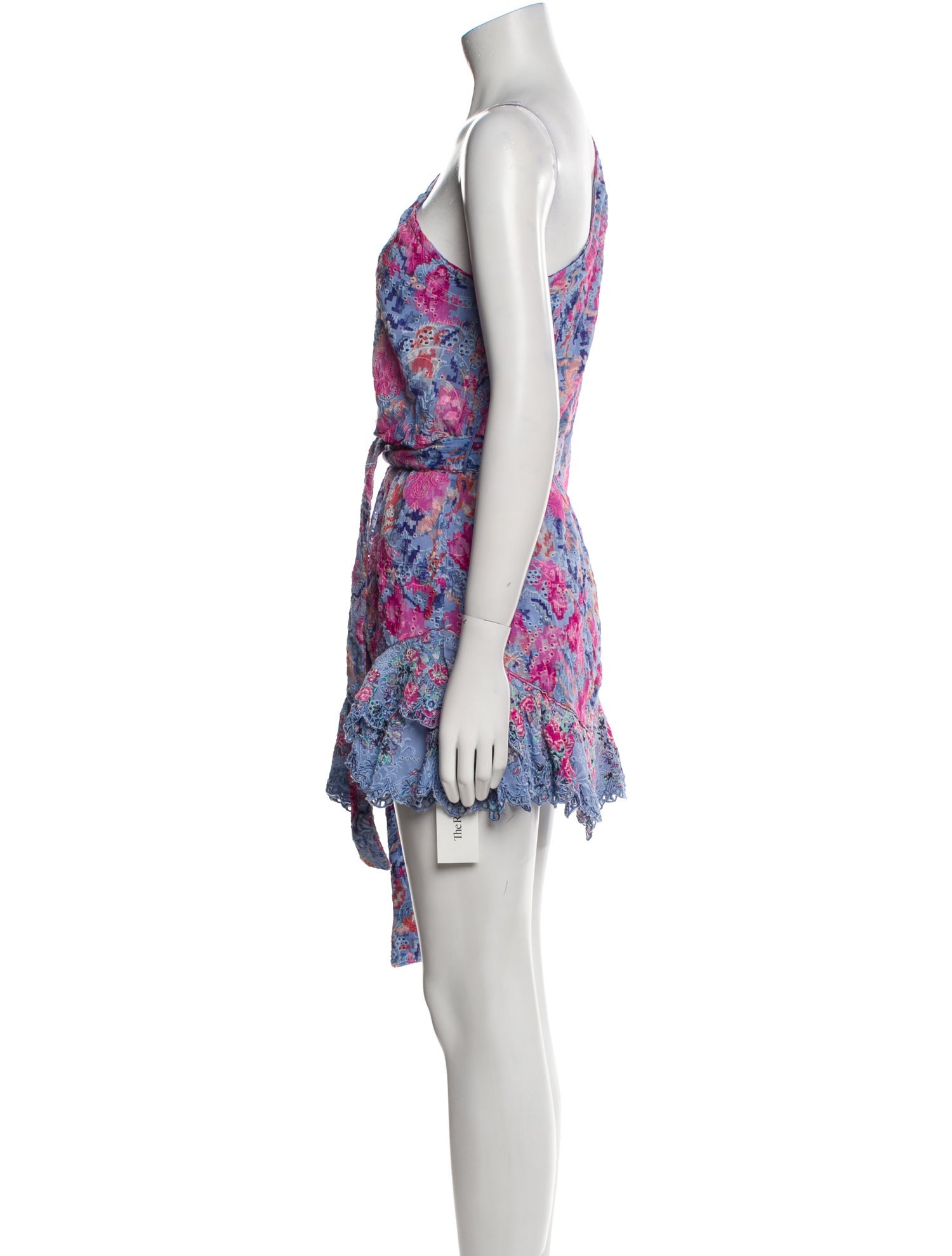 Hemanta & Nandita Floral Print Mini Dress w/ Tags