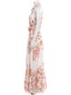 Hemanta & Nandita Floral Print Long Dress