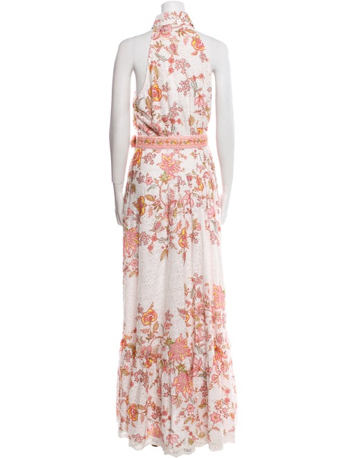 Hemanta & Nandita Floral Print Long Dress