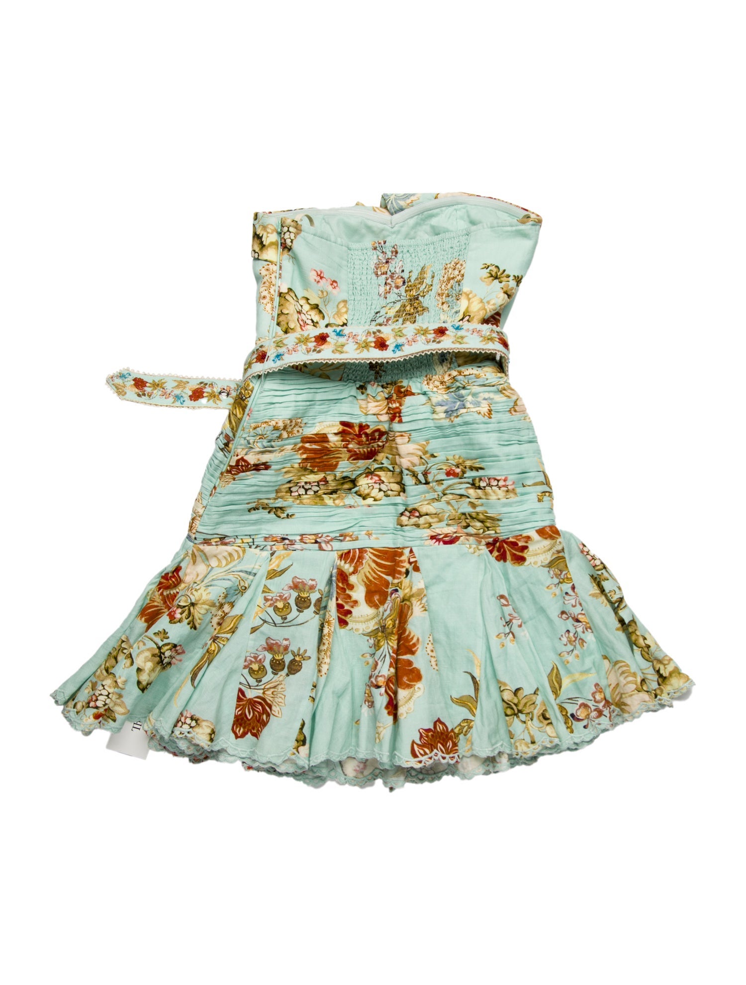 Hemanta & Nandita Floral Print Mini Dress