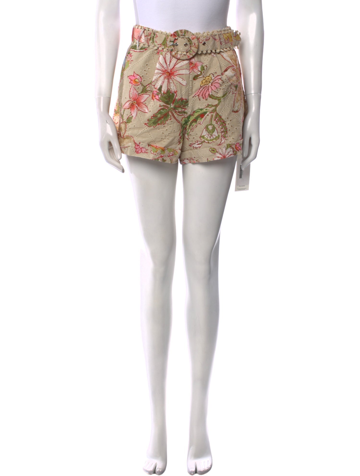 Hemanta & Nandita Floral Print Mini Shorts w/ Tags