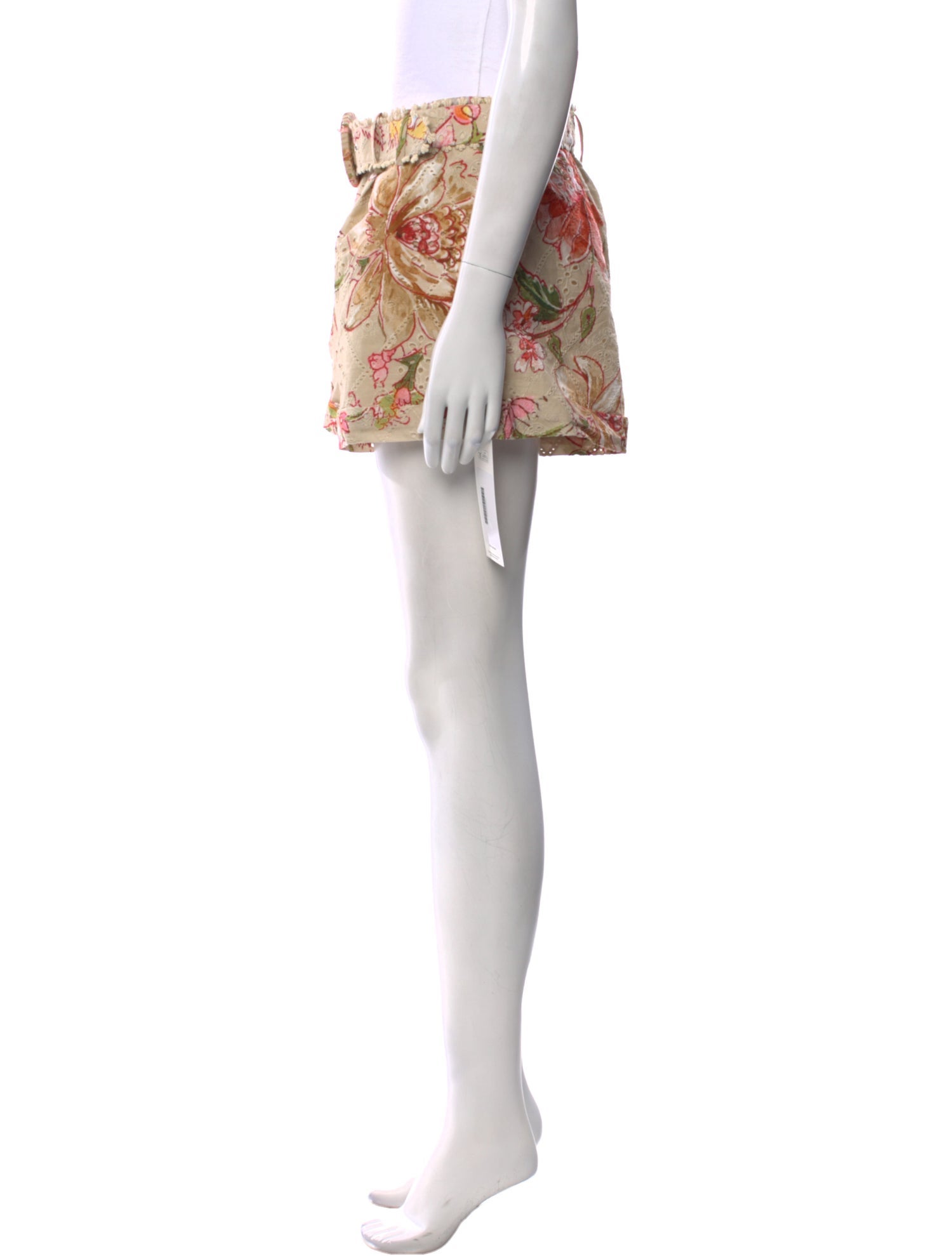 Hemanta & Nandita Floral Print Mini Shorts w/ Tags