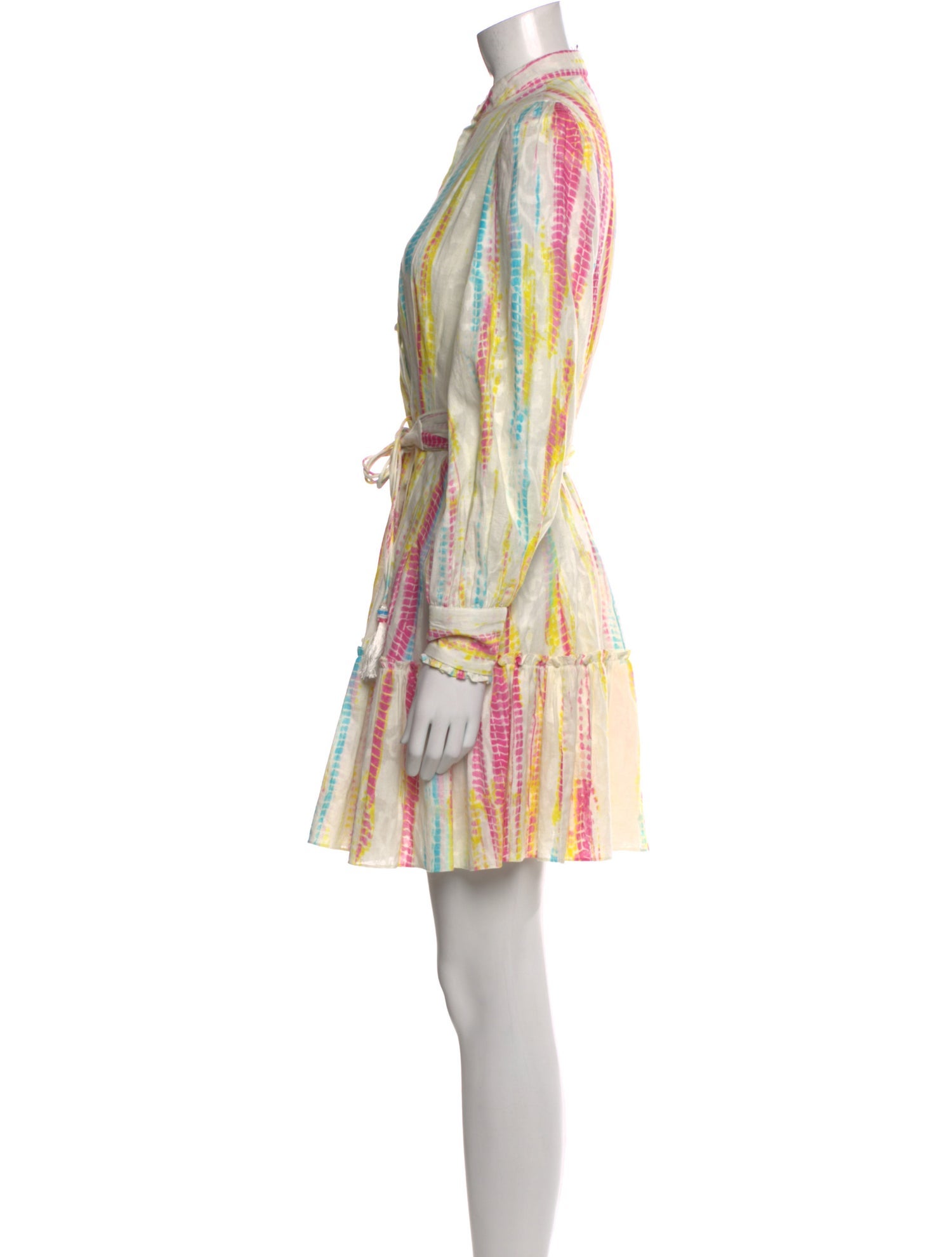 Hemanta & Nandita Printed Mini Dress