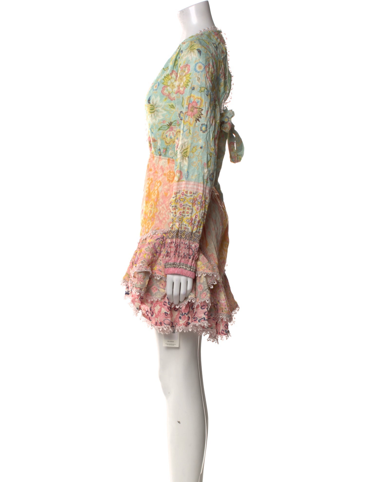 Hemanta & Nandita Paisley Print Mini Dress