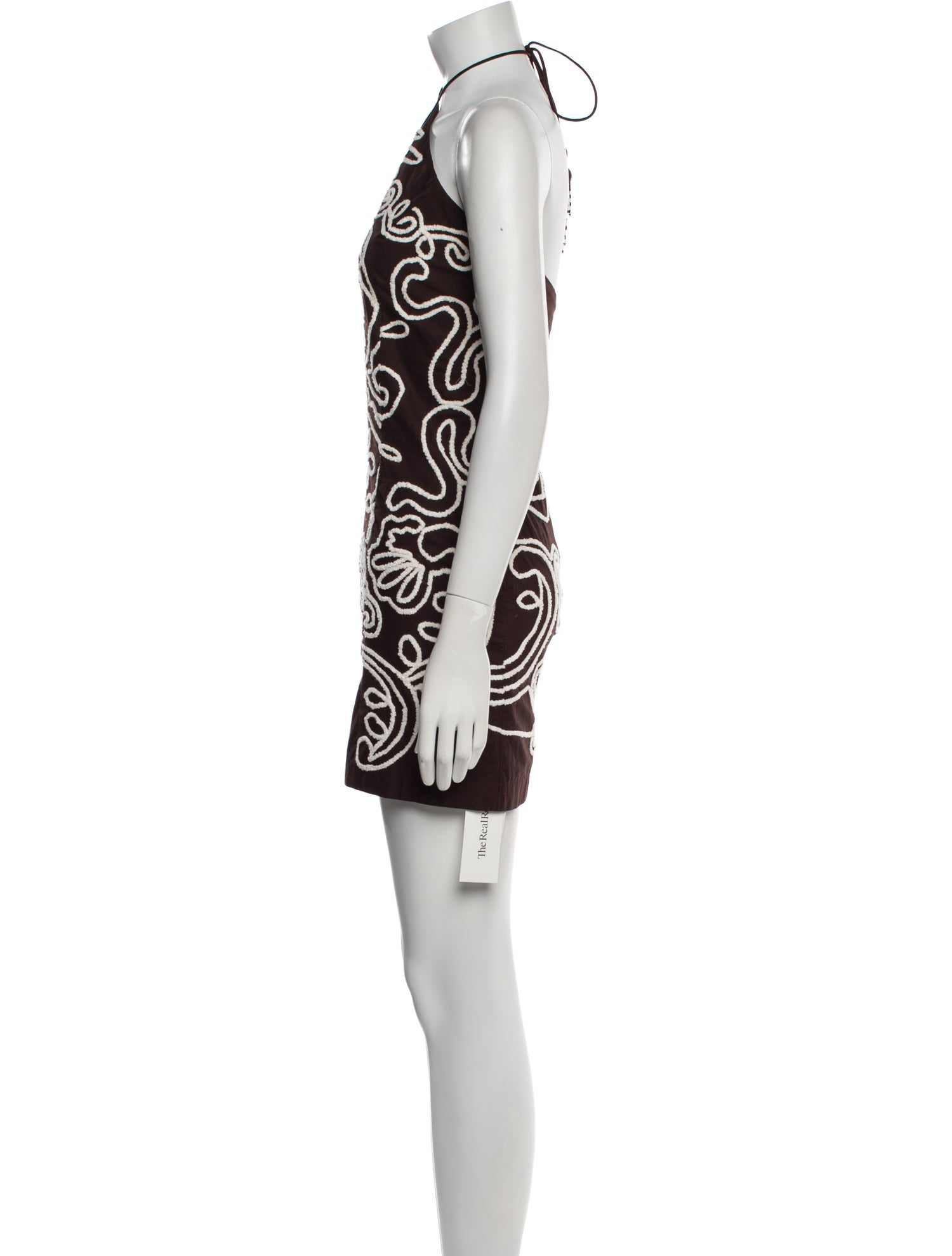 Hemanta & Nandita Printed Mini Dress