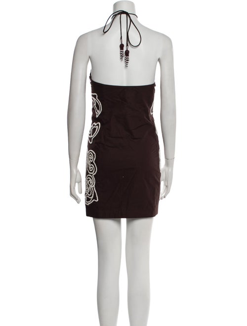 Hemanta & Nandita Printed Mini Dress