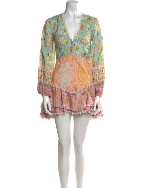 Hemanta & Nandita Paisley Print Mini Dress