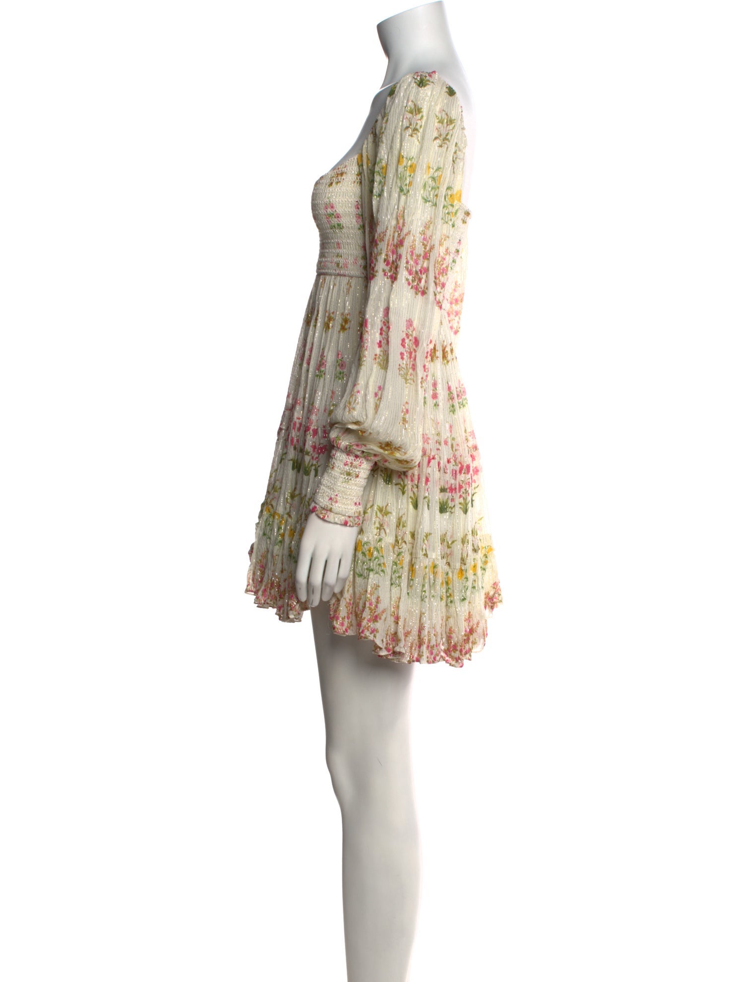 Hemanta & Nandita Printed Mini Dress