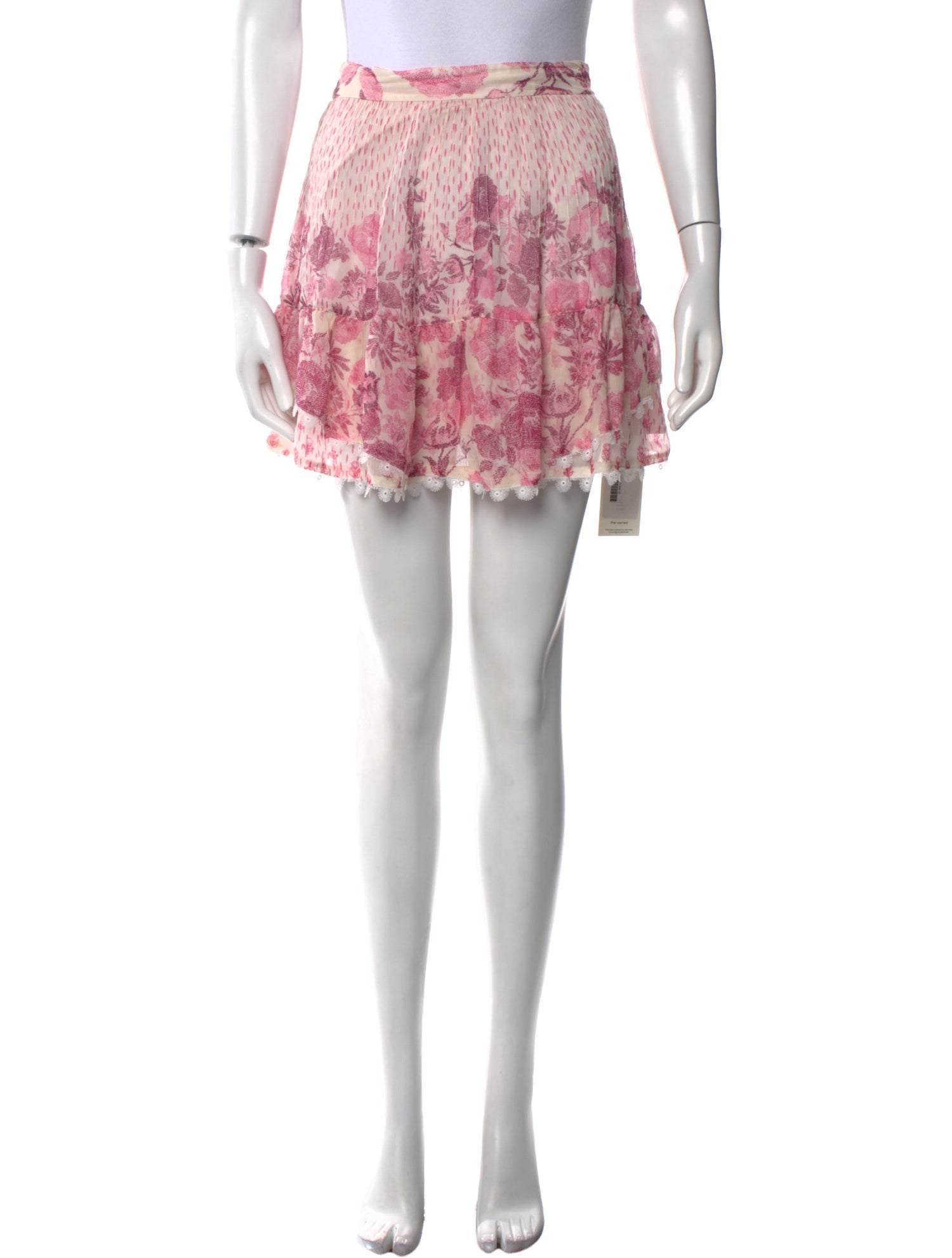Hemanta & Nandita Floral Print Mini Skirt