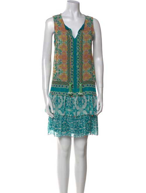 Hemanta & Nandita Silk Mini Dress