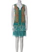 Hemanta & Nandita Silk Mini Dress