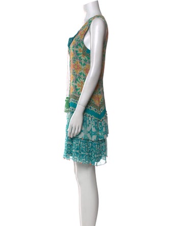 Hemanta & Nandita Silk Mini Dress