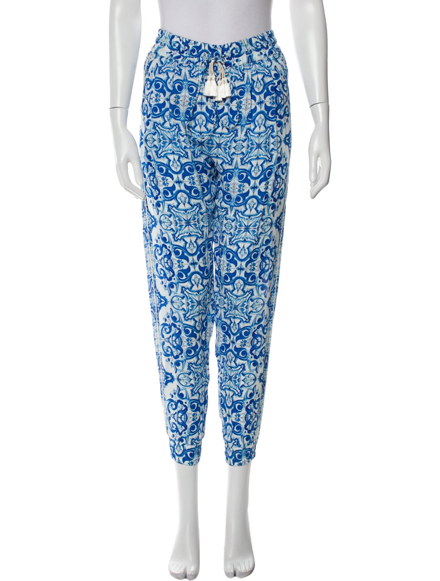 Hemanta & Nandita Printed Skinny Leg Pants