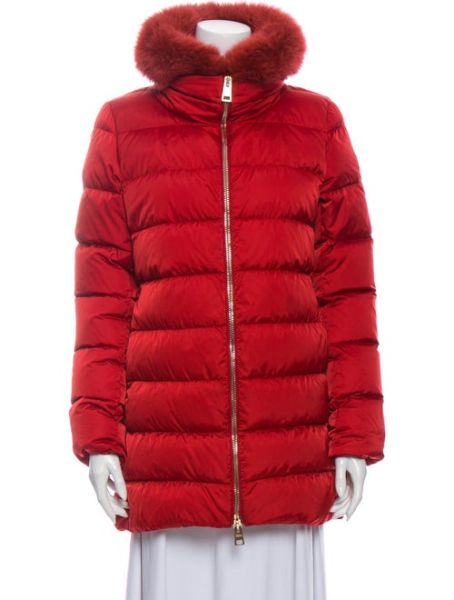 Herno Down Coat Red
