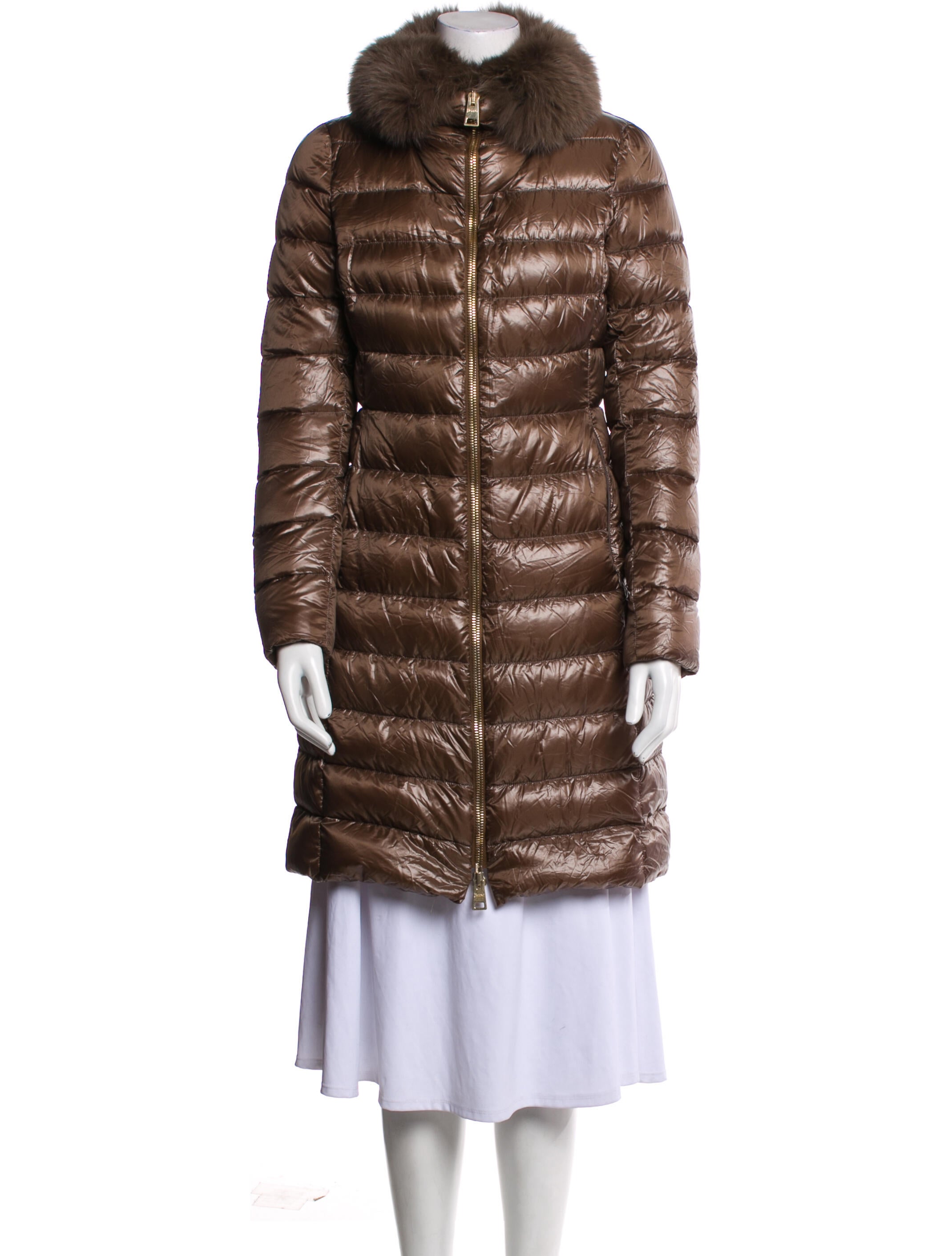 Herno Down Coat Brown Coats, Clothing WHRNO27968 The RealReal