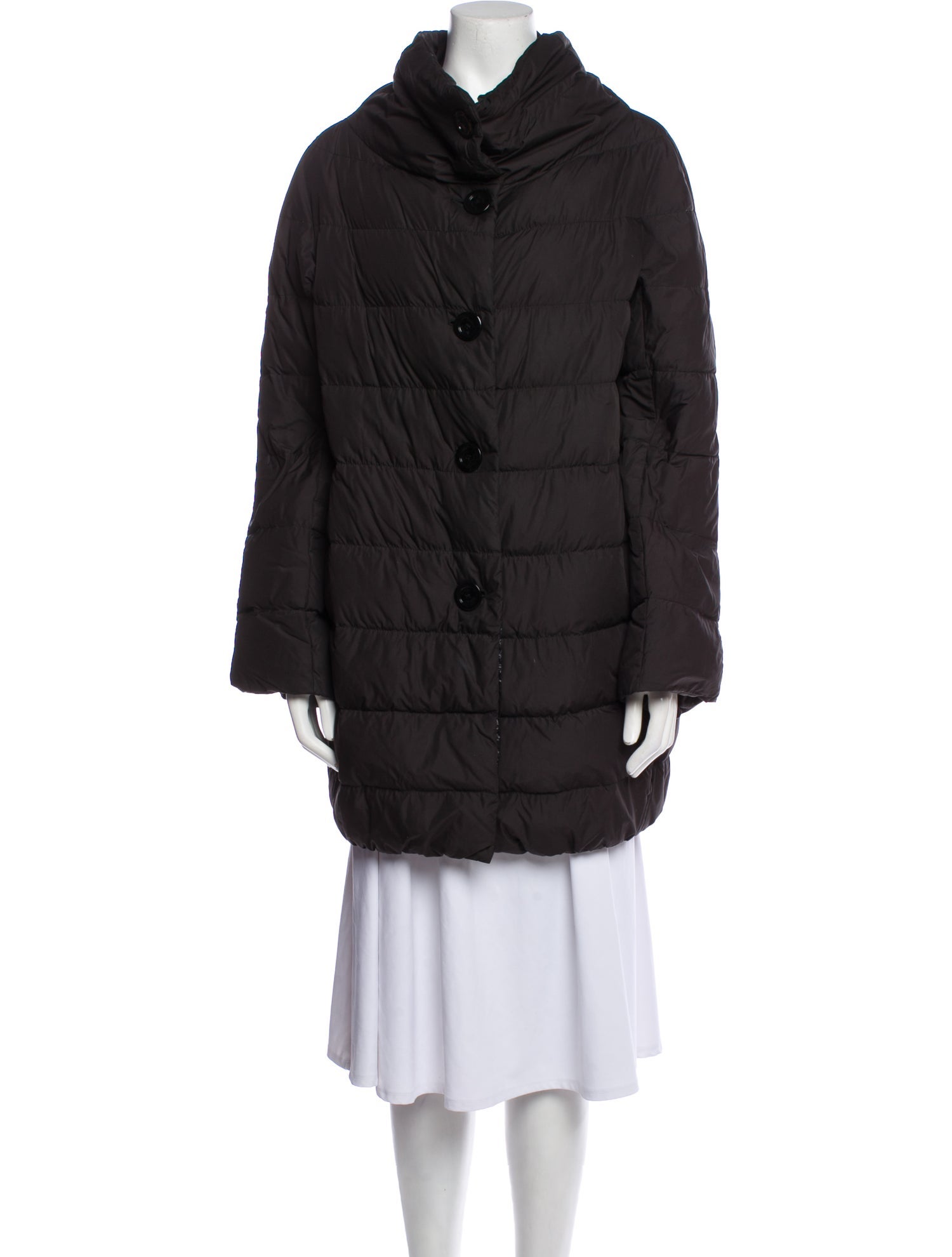 Burberry Brit Down Coat Blue Coats, Clothing BBR91448 The RealReal