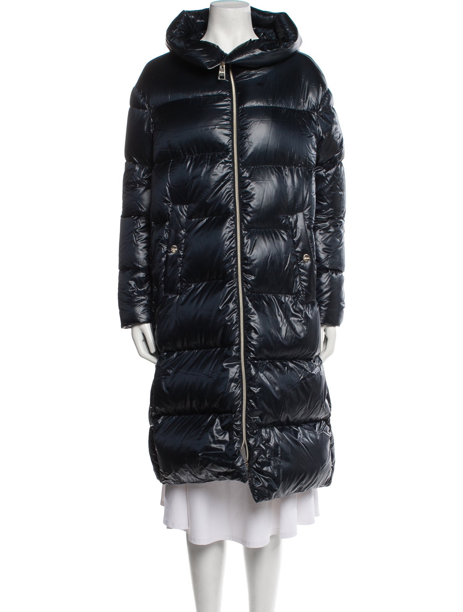 Herno Down Coat Blue Coats, Clothing WHRNO30135 The RealReal