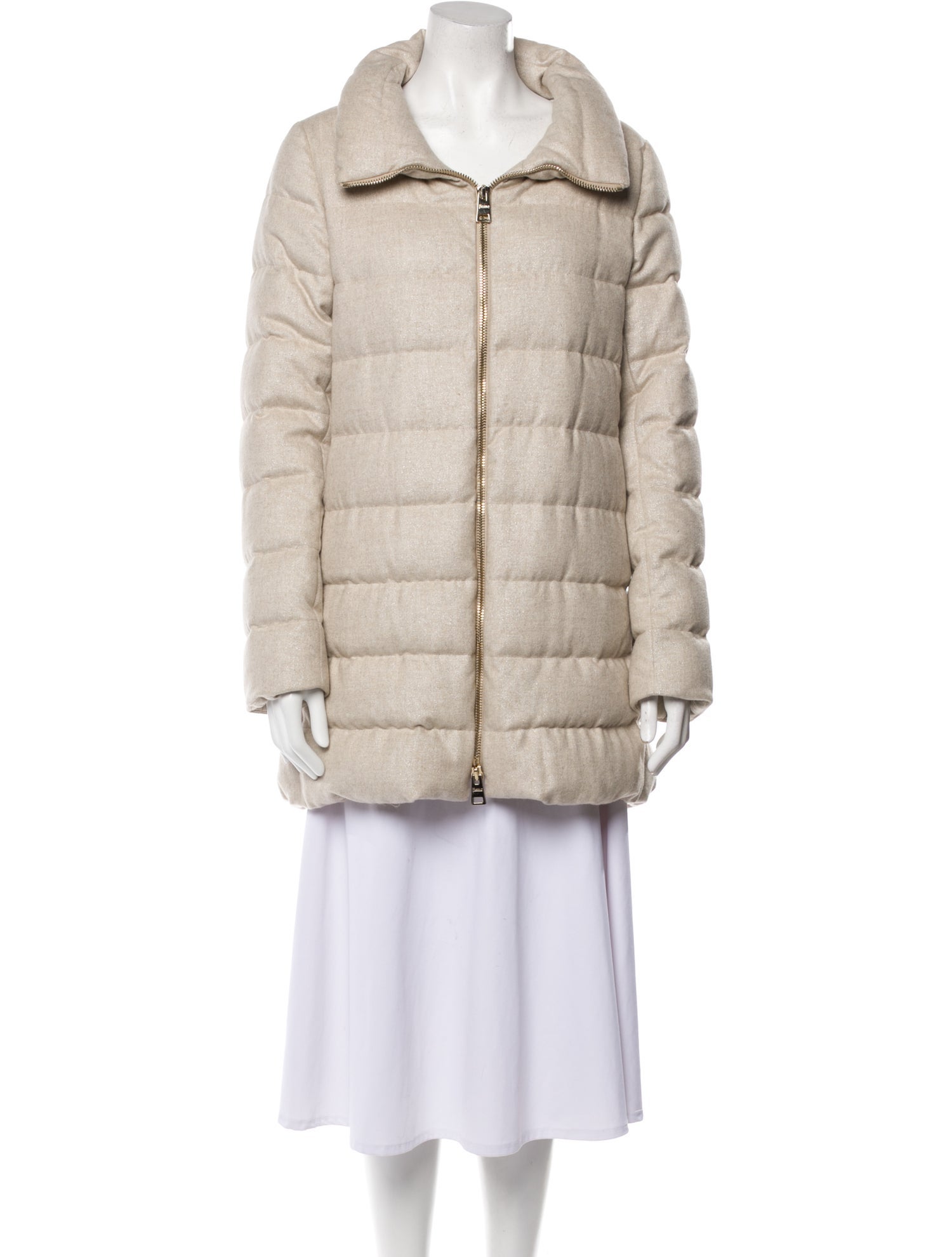 Herno Coat Grey Coats, Clothing WHRNO30817 The RealReal