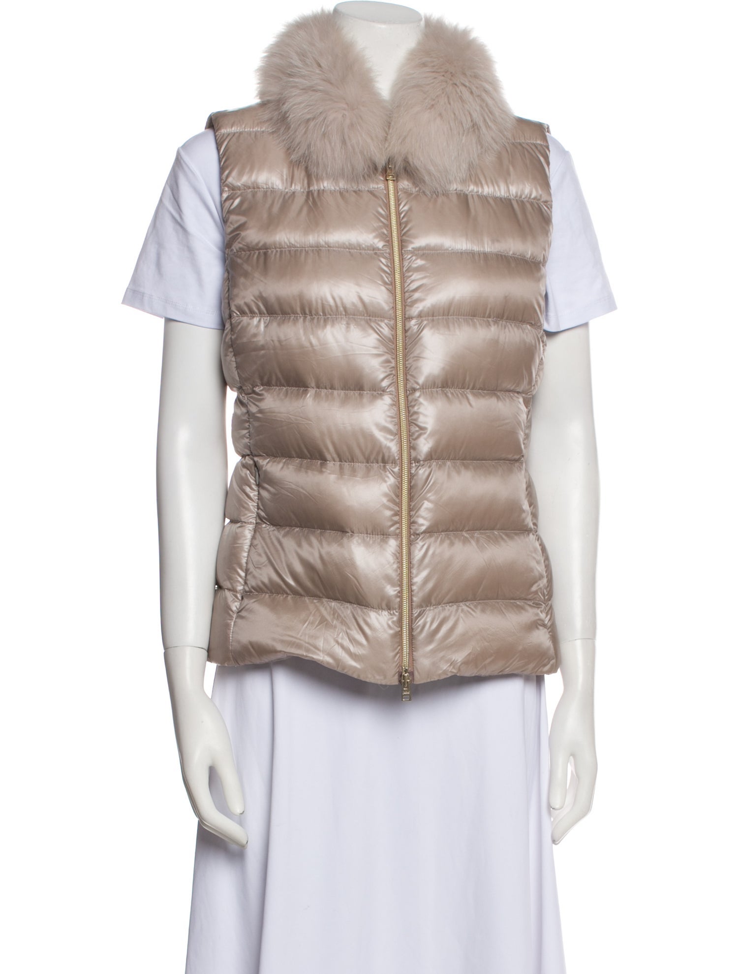 Herno Vest Neutrals Jackets, Clothing WHRNO32780 The RealReal