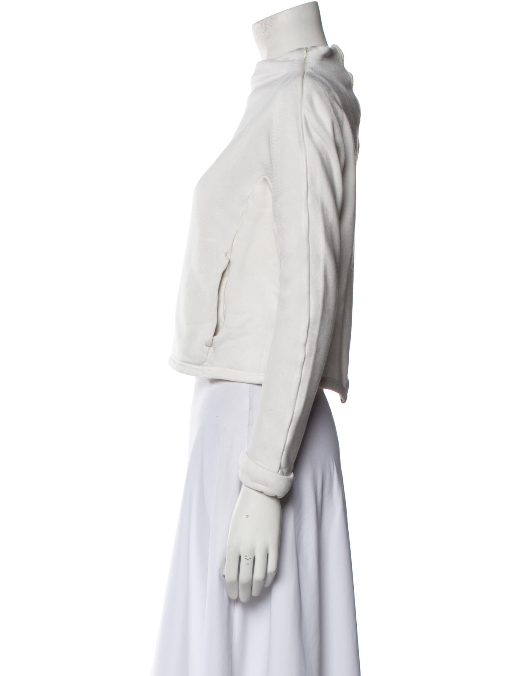 Herno Mock Neck Long Sleeve Top