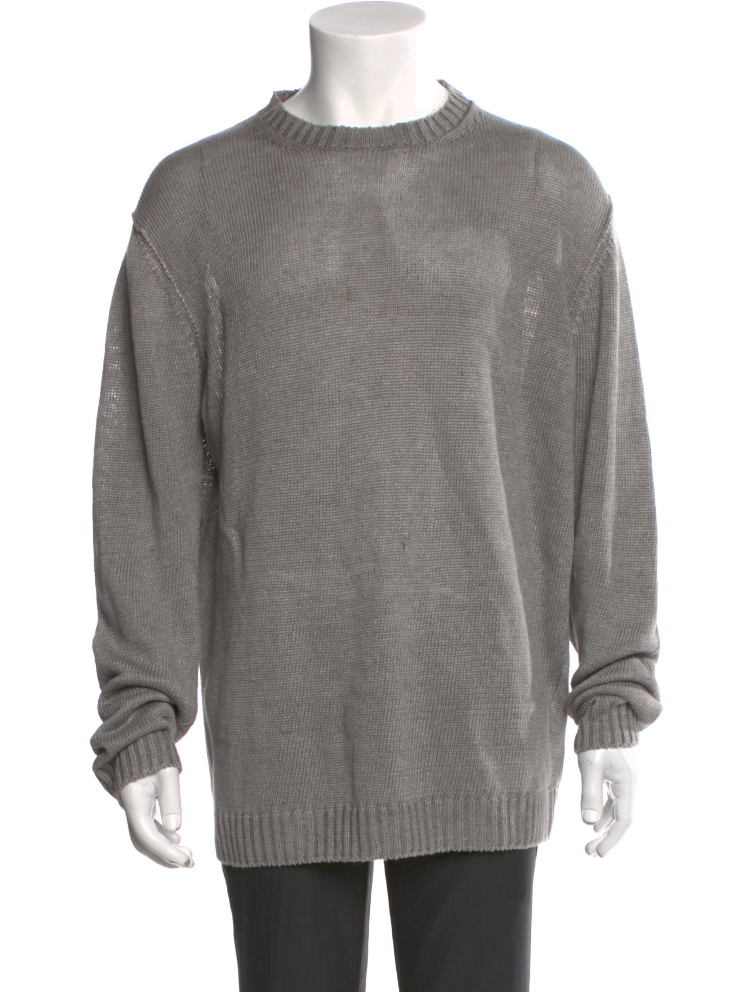 Herno Linen Crew Neck Pullover