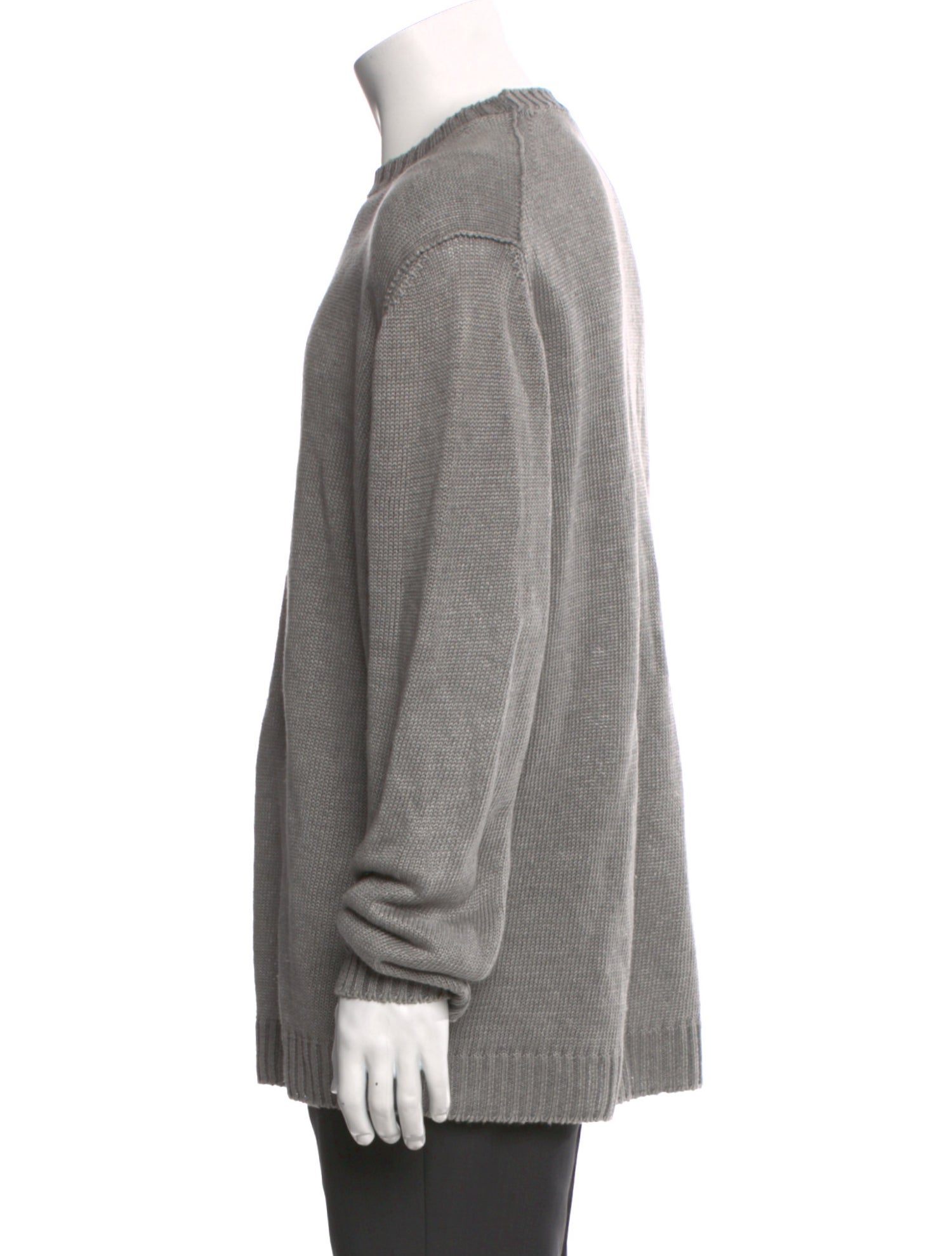 Herno Linen Crew Neck Pullover