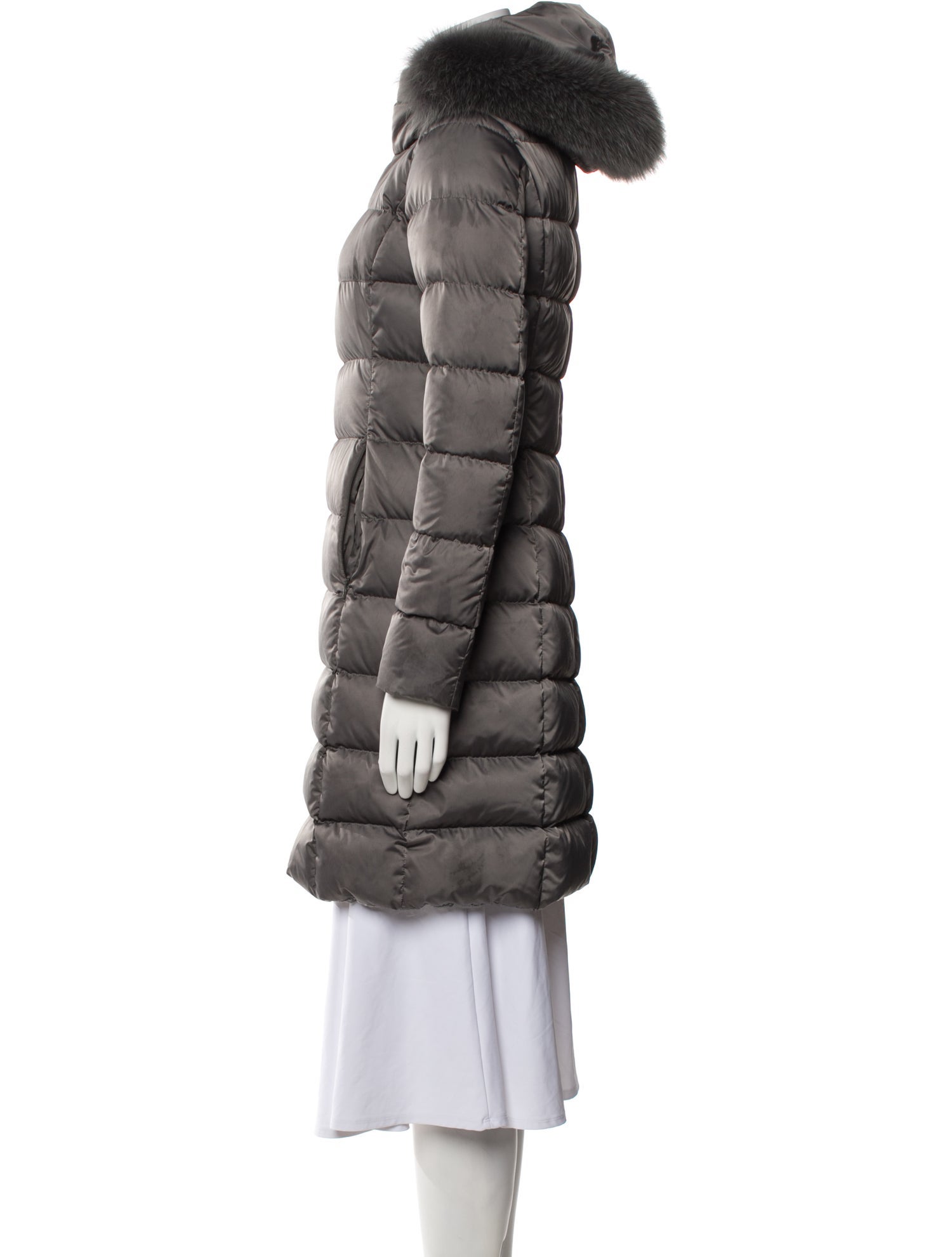 Herno Down Coat - Grey Coats, Clothing - WHRNO35549 | The
