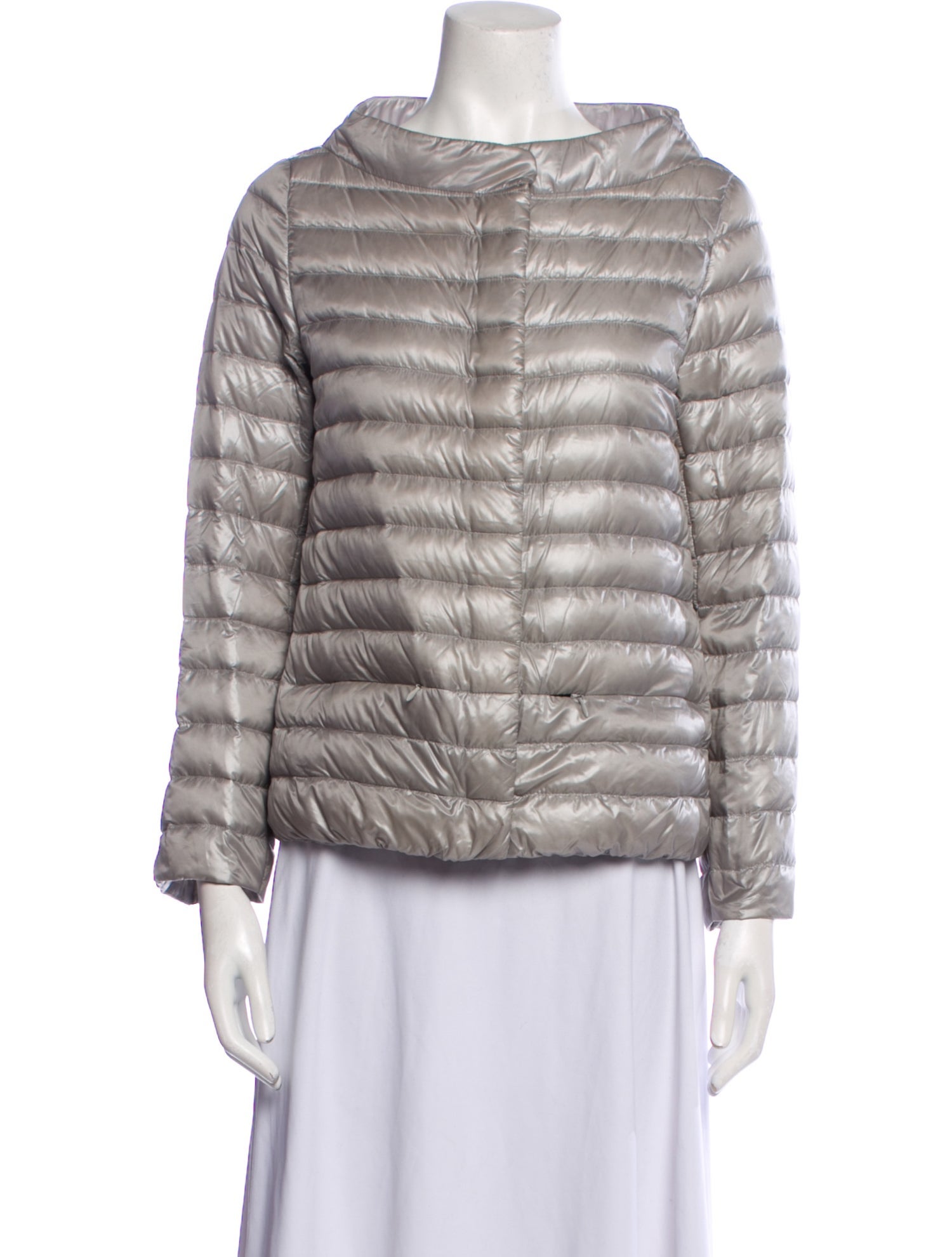 Herno Down Striped Down Jacket