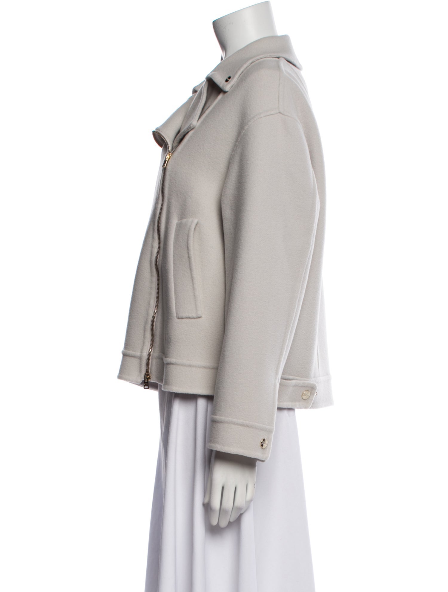 Herno Virgin Wool Biker Jacket