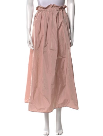 Herno Ruffle Embellishment Midi Length Skirt