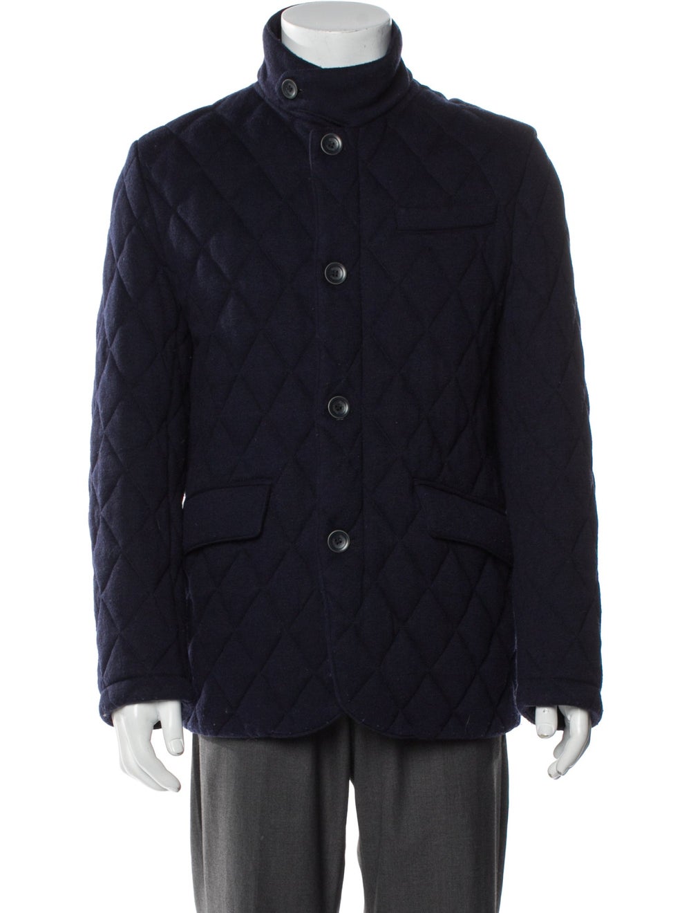 Herno Utility Jacket Blue Deconstructed Lining - image 1