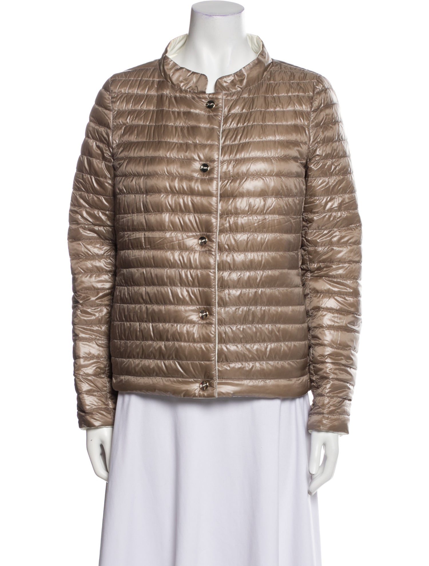 Herno Striped Evening Jacket