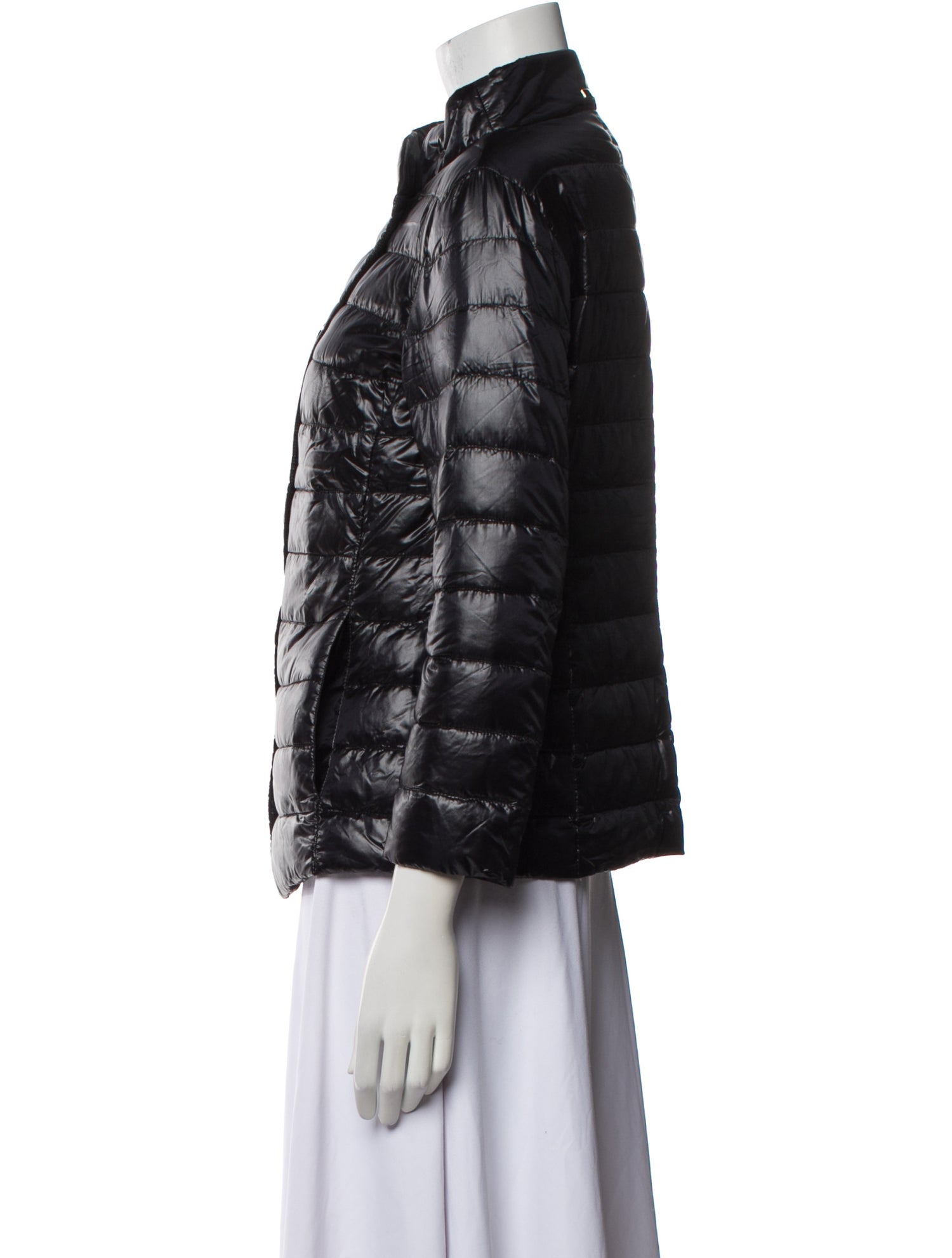 Herno Nylon Striped Down Jacket