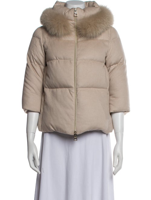 Herno Silk Faux Fur Jacket