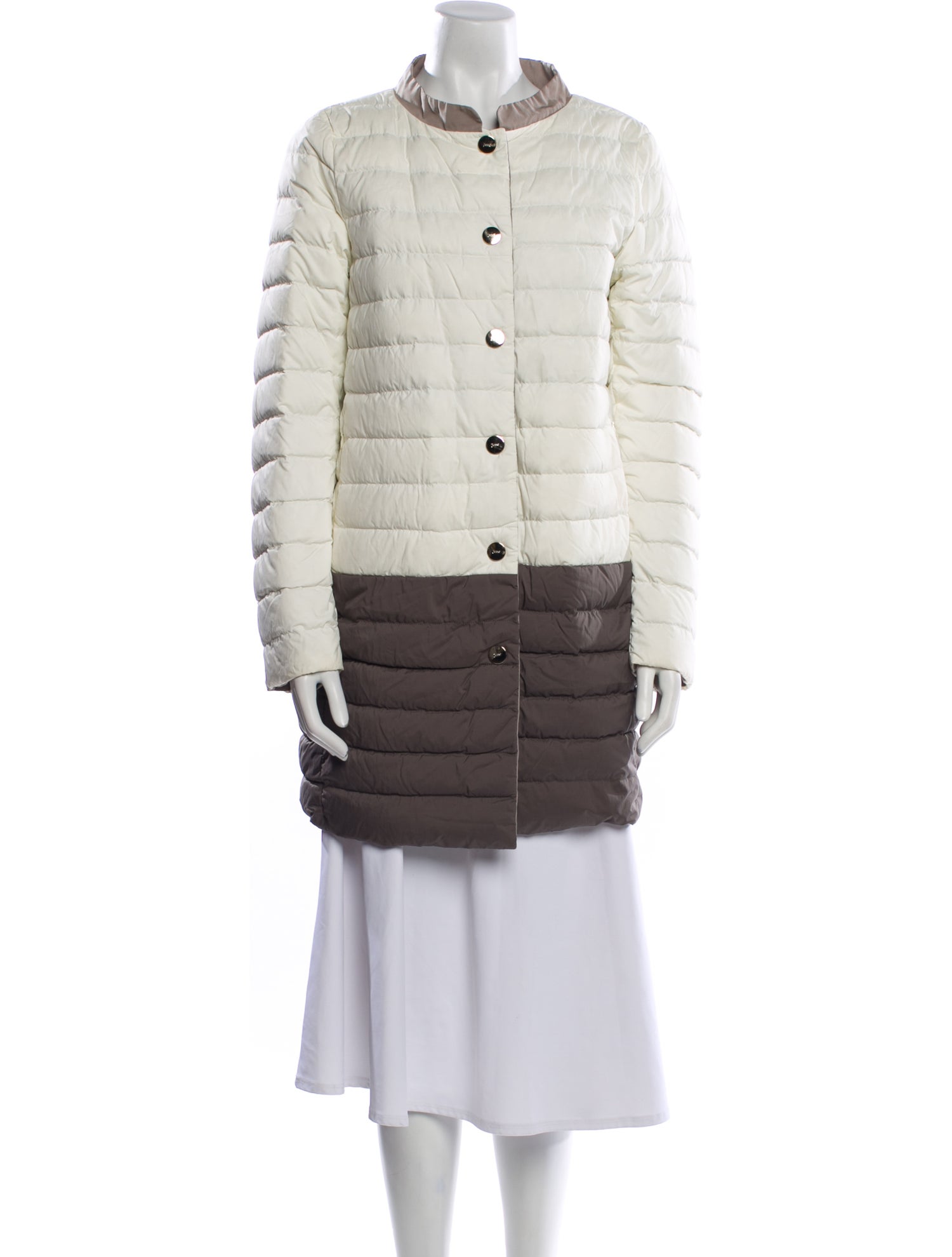 Herno Striped Down Coat