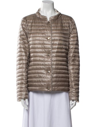 Herno Nylon Striped Down Jacket
