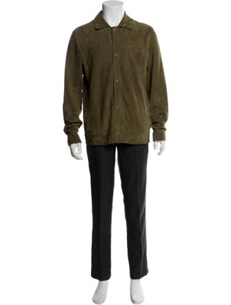 Herno Leather Overcoat