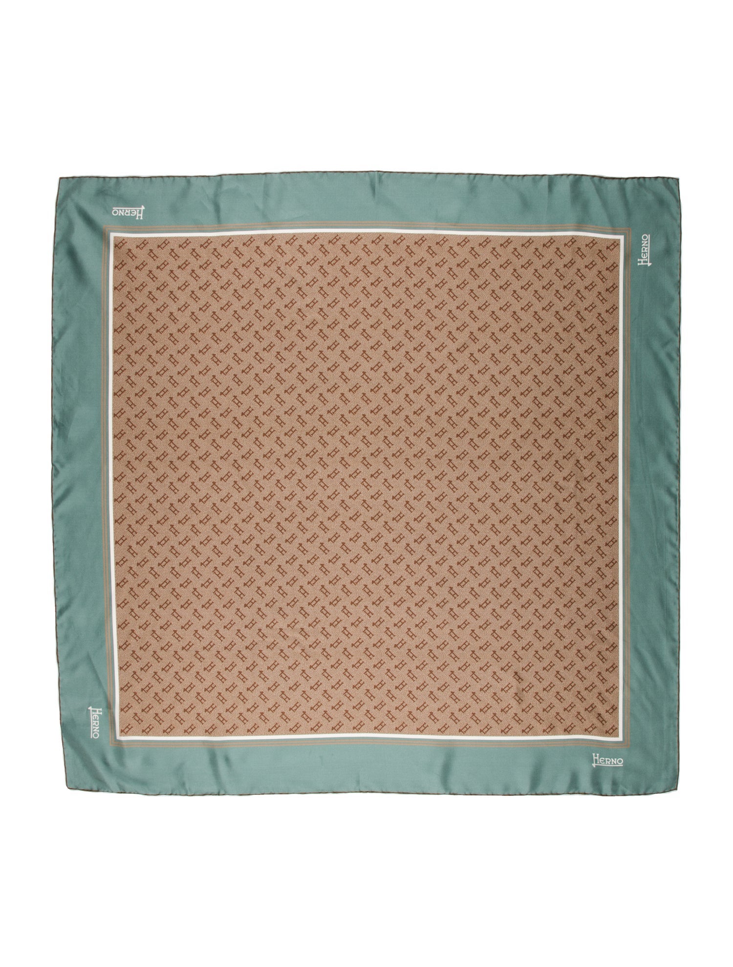 Herno Silk Printed Scarf