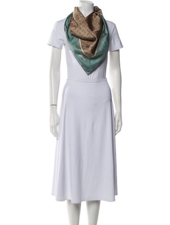 Herno Silk Printed Scarf