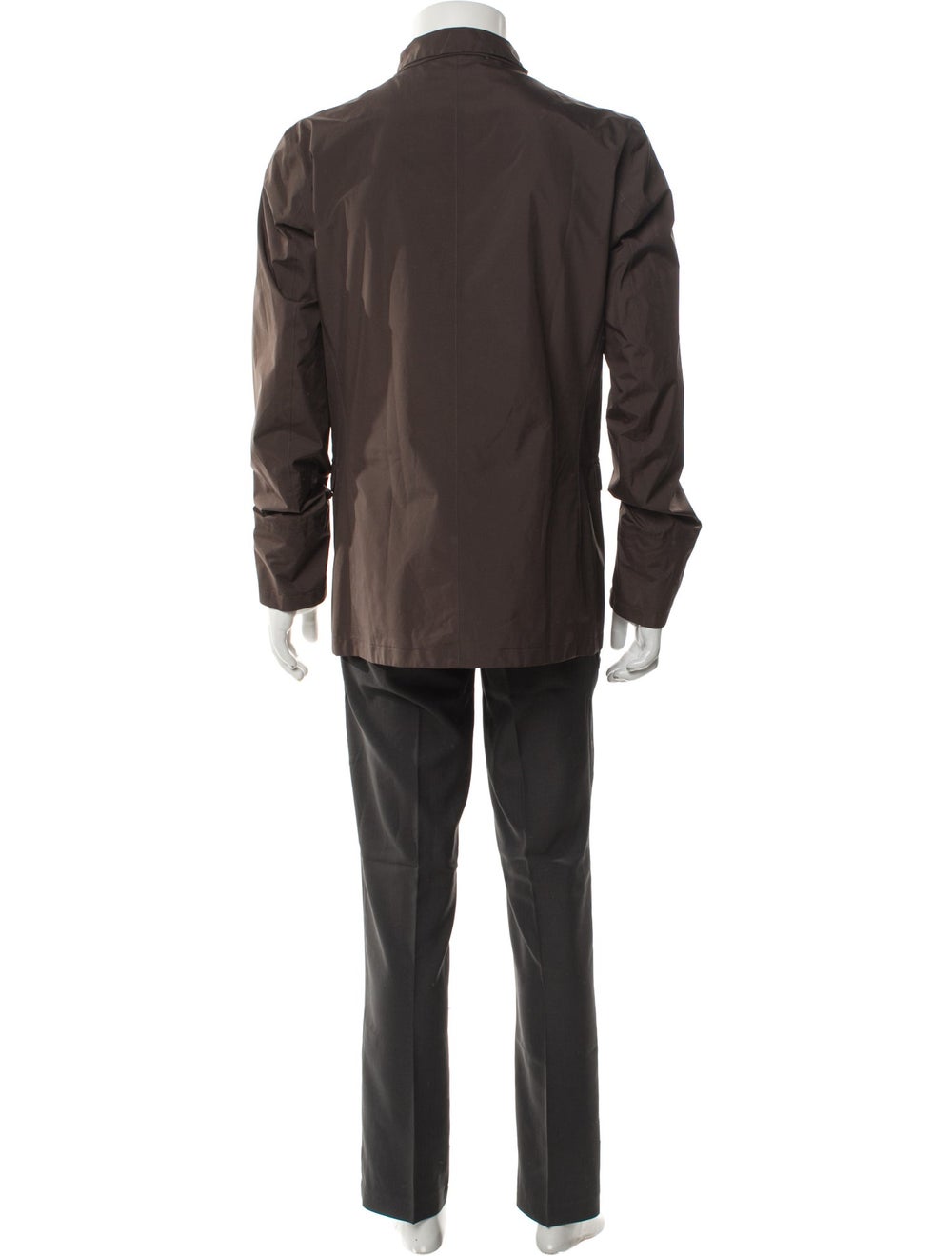 Herno Parka Brown Deconstructed Lining Collar - image 3