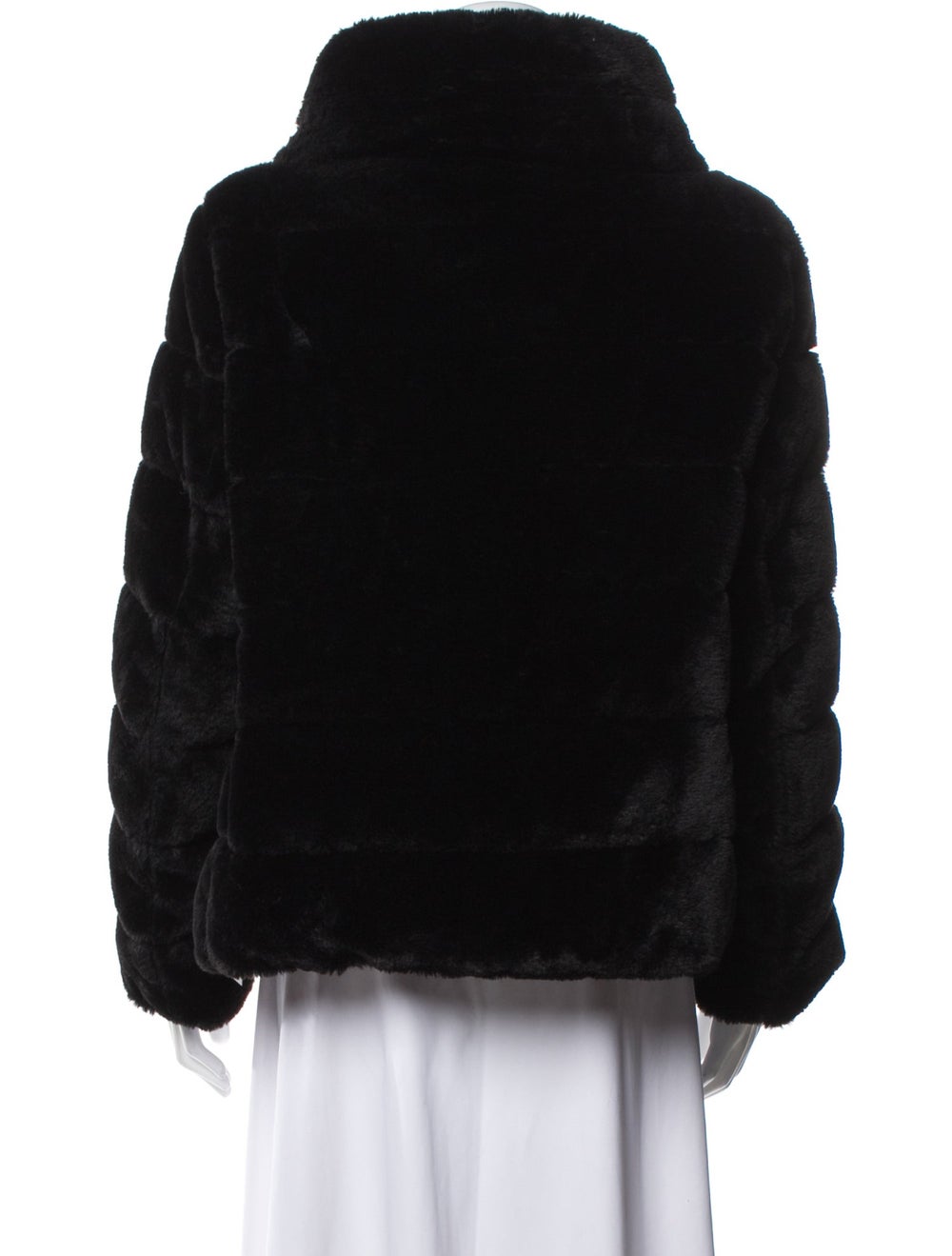 Herno Down Jacket Black Stand Collar Slit Pockets… - image 3