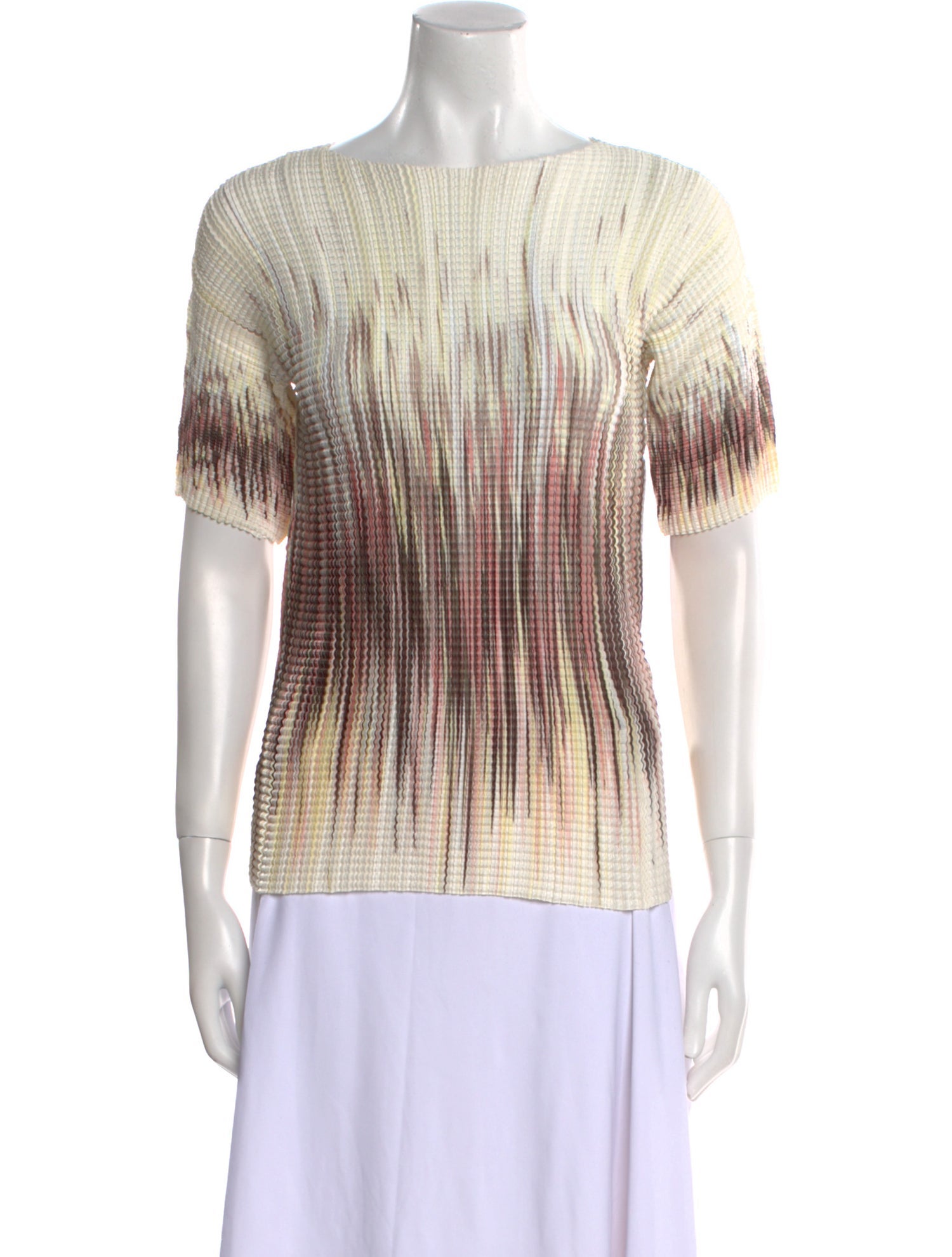 Herno Striped Bateau Neckline Top