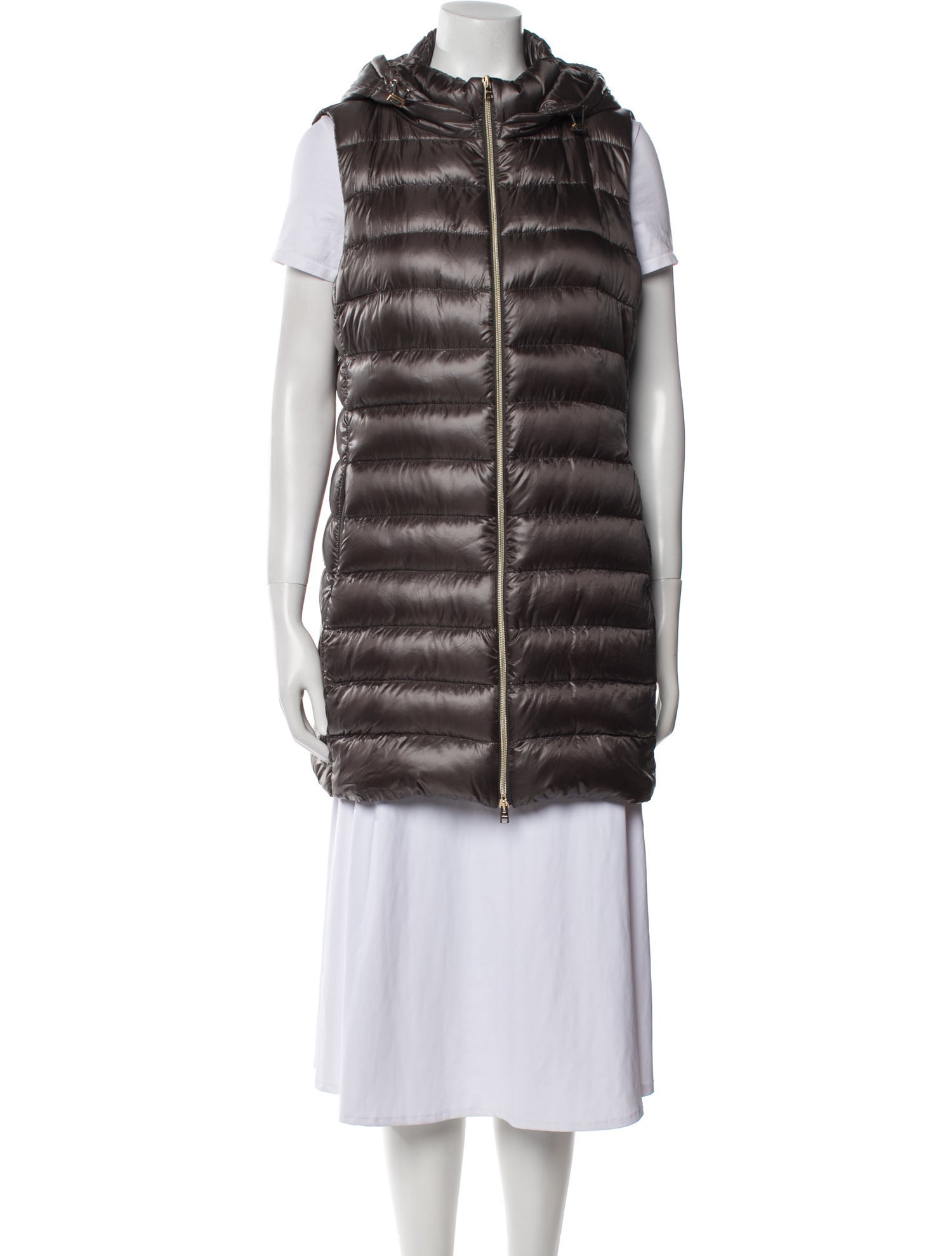 Herno Nylon Striped Down Jacket